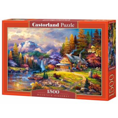 Puzzle Castorland-151462 Cottage Mountain Hideaway
