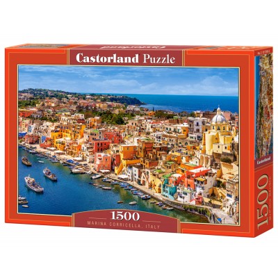 Puzzle Castorland-151769 Marina Corricella, Italien