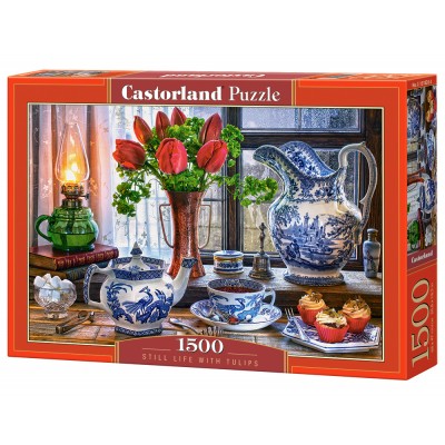 Puzzle Castorland-151820 Nature Morte aux Tulipes