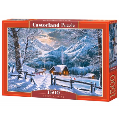 Puzzle Castorland-151905 Snowy Morning