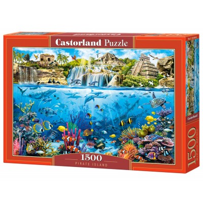 Puzzle Castorland-152049 Pirate Island