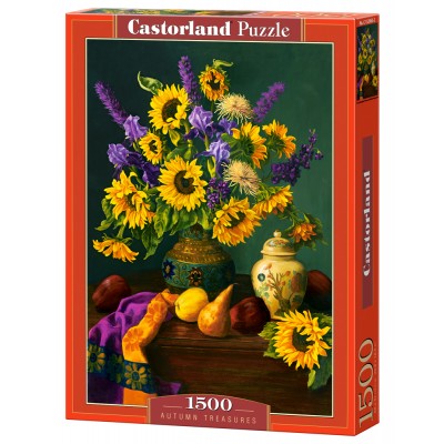 Puzzle Castorland-152063 Herbstliche Schätze
