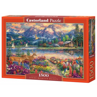 Puzzle Castorland-152131 Spring Mountain Majesty