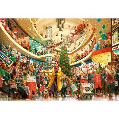 Puzzle Castorland-152179 Art Collection - Shopping Fou