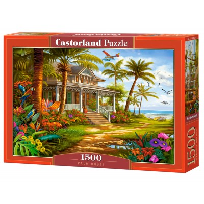 Puzzle Castorland-152223 Palmenhaus