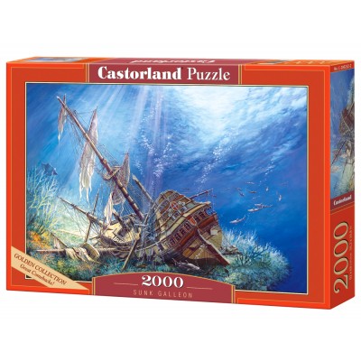 Puzzle Castorland-200252 Épave marine