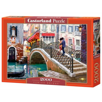 Puzzle Castorland-200559 Brücke in Venedig
