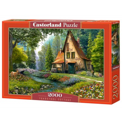 Puzzle Castorland-200634 Dominic Davison - Toadstool Cottage