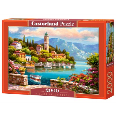 Puzzle Castorland-200696 Village Clock Tower