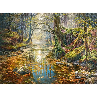 Puzzle Castorland-200757 Erinnerung an den Herbstwald