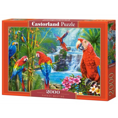 Puzzle Castorland-200870 Parrot Meeting