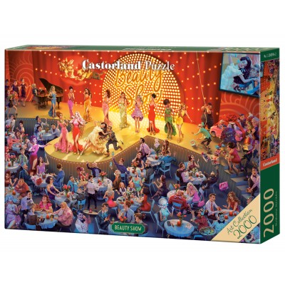Puzzle Castorland-200894 Art Collection - Beauty Show