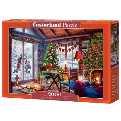 Puzzle Castorland-200962 Christmas Cottage