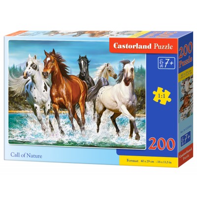 Puzzle Castorland-222056 Call of Nature