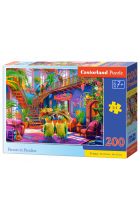 Puzzle Castorland-222308 Parrots in Paradise