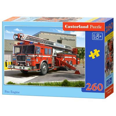 Puzzle Castorland-27040 Feuerwehrauto