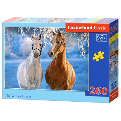 Puzzle Castorland-27378 The Winter Horses