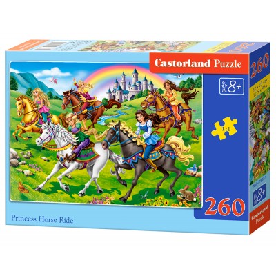 Puzzle Castorland-27507 Princess Horse Ride