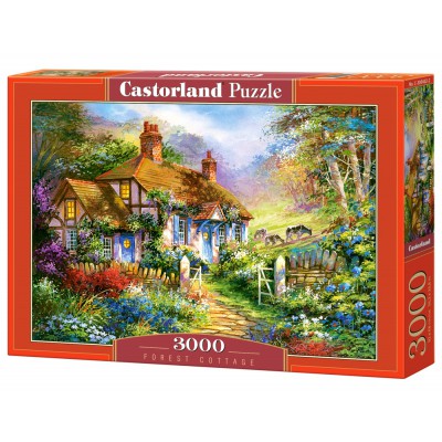 Puzzle Castorland-300402 Das Waldhaus