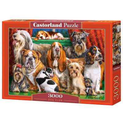 Puzzle Castorland-300501 Dog Club