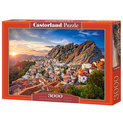 Puzzle Castorland-300549 Pietrapertosa, Italien