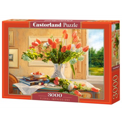 Puzzle Castorland-300594 Floral Impressions