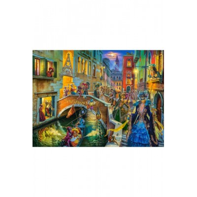 Puzzle Castorland-300662 Venediger Karneval