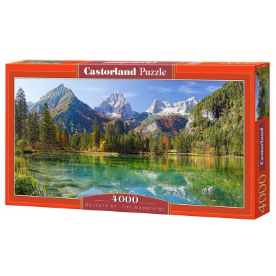 Puzzle Castorland-400065 Bergmassiv