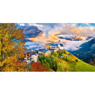 Puzzle Castorland-400164 Colle Santa Lucia, Italy