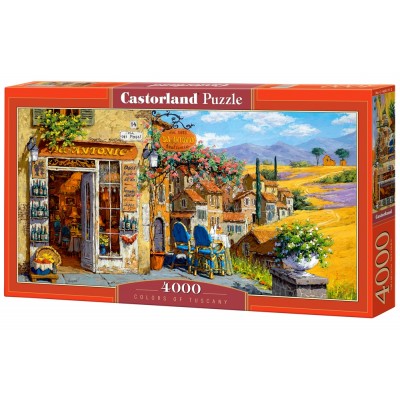 Puzzle Castorland-400171 Colors of Tuscany