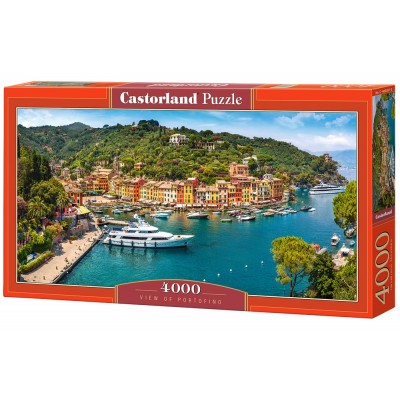 Puzzle Castorland-400201 Portofino, Italien