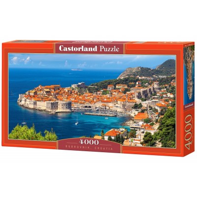 Puzzle Castorland-400225 Dubrovnik, Kroatien