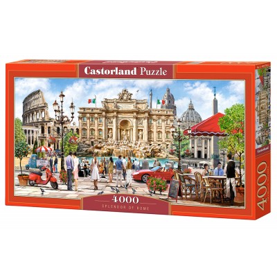 Puzzle Castorland-400270 Splendor of Rome