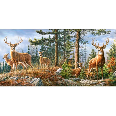 Puzzle Castorland-400317 Royal Deer Family