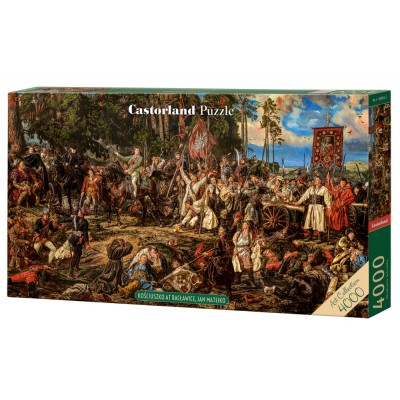Puzzle Castorland-400416 Art Collection - Kosciuszko at Raclawice, Jan Matejko