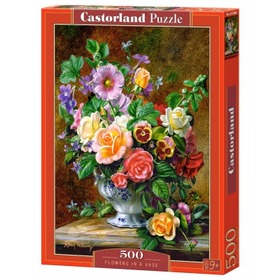 Puzzle Castorland-52868 Flowers in a Vase