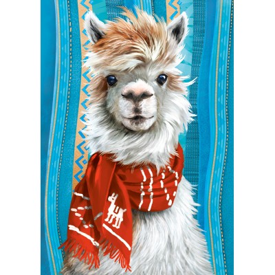 Puzzle Castorland-53308 Ich Bin das LLama