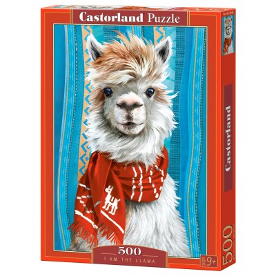 Puzzle Castorland-53308 Ich Bin das LLama