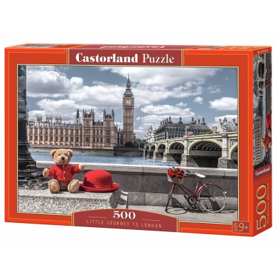 Puzzle Castorland-53315 Petit Voyage à Londres