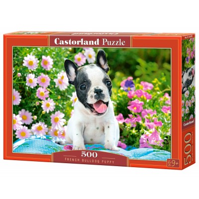 Puzzle Castorland-53650 Bouledogue Français