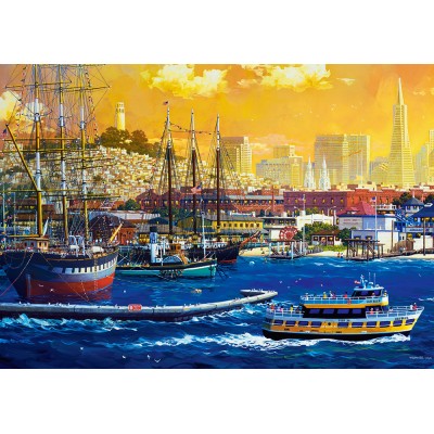 Puzzle Castorland-53735 San Francisco Harbor