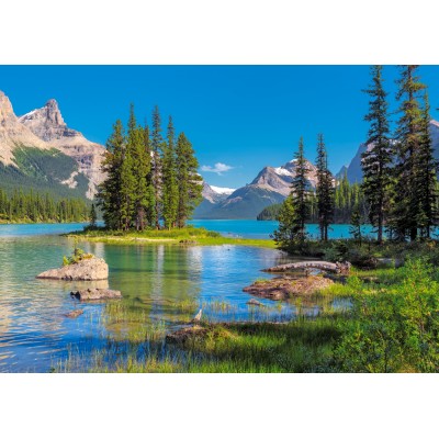 Puzzle Castorland-53803 Lac Maligne, Canada