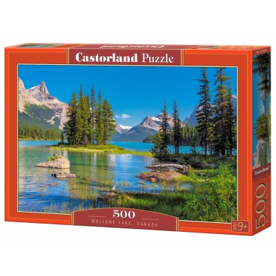 Puzzle Castorland-53803 Lac Maligne, Canada