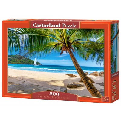Puzzle Castorland-53827 Holidays In Seychelles