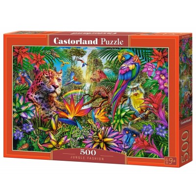 Puzzle Castorland-53926 Jungle Fashion