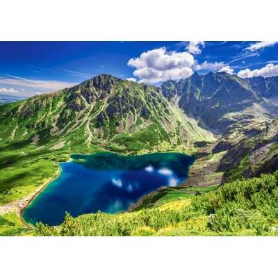 Puzzle Castorland-54053 Schwarzer Gasienicowa-See, Hohe Tatra, Polen