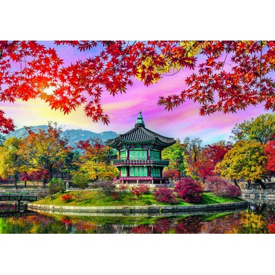 Puzzle Castorland-54138 Palais de Gyeongbokgung, Séoul, Corée du Sud