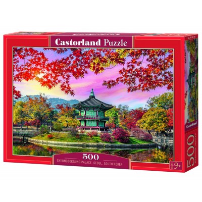 Puzzle Castorland-54138 Palais de Gyeongbokgung, Séoul, Corée du Sud