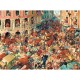 Art Collection - Bull Run in Pampeluna