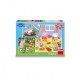 3 Puzzles - Peppa Pig on Holidays